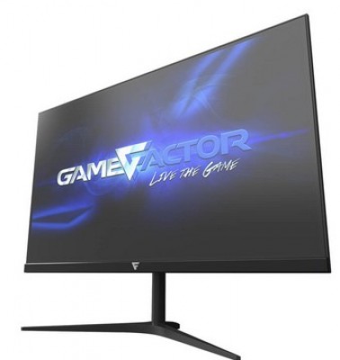 Monitor GAME FACTOR MG600-V2 - 24.5 pulgadas, 300 cd / m², 1920x1080, 144hz, 1 ms, 3x HDMI, 1x DP, Negro