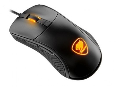 Mouse Gaming Cougar Surpassion - Óptico, 7200 DPI, Negro