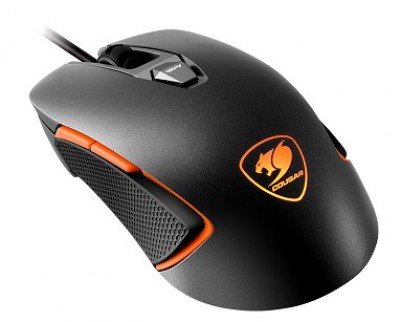 Mouse Gaming Cougar 450M iron grey - Óptico, 5000 DPI, Negro