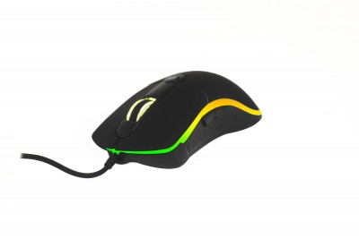 Mouse Gamer Naceb Technology NA-0933 - Alámbrico, Juego, 1000/1600/2400/3200, Rainbow