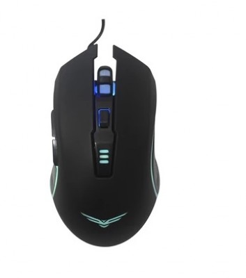 Mouse Gamer Horus Naceb Technology NA-0937 - Alámbrico, 1000/1600/2400/3200 DPI s, Negro