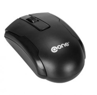 Mouse ONE EM-131 - Negro, Alámbrico, 1000 DPI