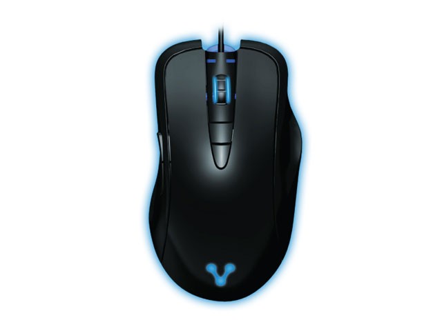 Mouse VORAGO Mo-405 - Negro, 7 botones, USB, Óptico, 2000 DPI