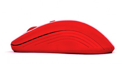 Mouse VORAGO MO-207 - Rojo, RF inalámbrico, 1000/1600 DPI