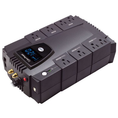 No-Break CyberPower CP825AVRLCD - 825 VA, 450 W, 8 h, Hogar y Oficina