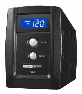 No-Break CyberPower OM750ATLCD - 750 VA, 375 W, 8 h, Negro