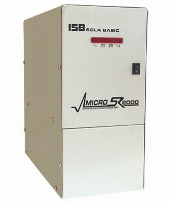 No-Break Industrias Sola Basic MICROSR 2000 - 2000 VA, 1600 W, Color blanco, Hogar y Oficina