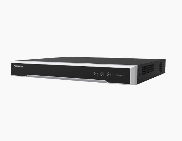 NVR 8 Megapixel (4K) (Compatible con Cámaras ACUSENSE) / 16 canales IP / 16 Puertos PoE+ / 2 Bahías de Disco Duro / Salida de Vídeo en 4K -