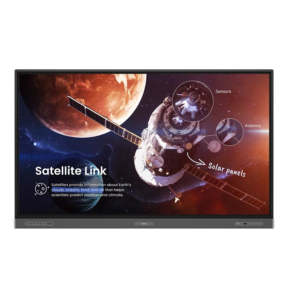 Pantalla Interactiva BenQ RP8603 9H.F84TK.DA6. DLED 86 pulgadas - Resolución 4K 3840 x 2160