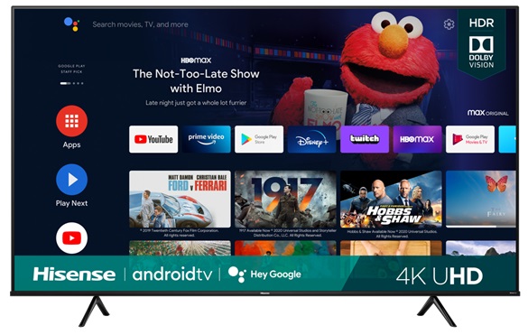 Television Hisense 75A6G - 75 pulgadas, 4K UHD, 3840 x 2160 Pixeles, Android