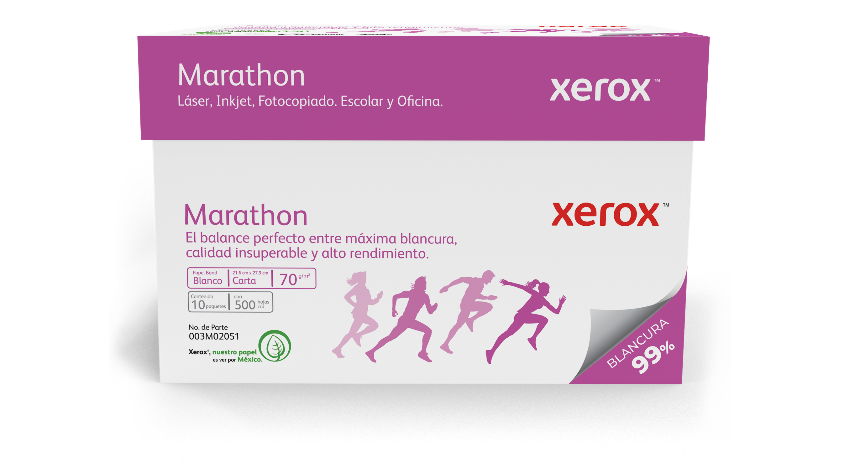 XEROX PAPEL MARATHON CARTA 99  BLANCURA -
