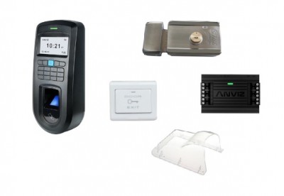 Paquete Control de Acceso Anviz AN-VF30 Exterior - Plata