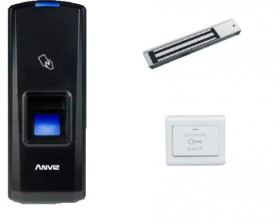 Paquete Control de Acceso Anviz PAK-T5PRO BASICO - Negro
