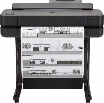 Plotter HP DESIGNJET T650 24IN - 2400 x 1200 DPI, 1024 MB, Inyección de tinta térmica