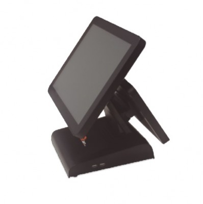 AIO POS TERMINAL Qian QPAW21801 - Negro, 15 pulgadas, 1024 x 768 Pixeles, Si