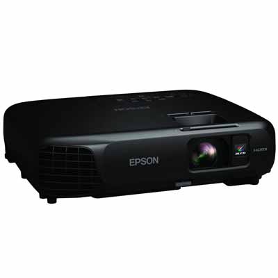 Proyector EPSON PowerLite S18+ - 3000 lúmenes ANSI, 3LCD, SVGA (800x600), 5000 h, Negro