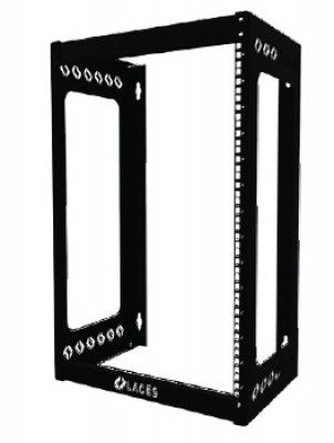 Rack de Pared LACES LA100RPS20 - Negro, Acero, Montado en la pared, 80 kg, 20 UR