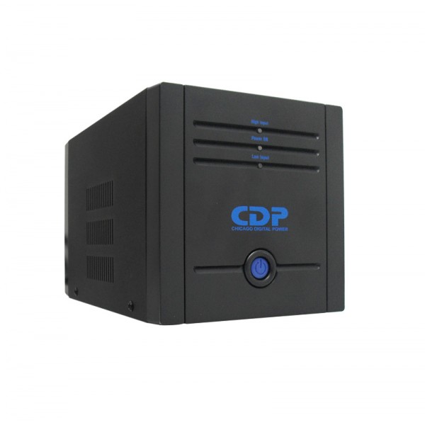 Regulador CDP AVR 2408 - 8, Negro, Hogar y Oficina, 1800 VA, 1800 W
