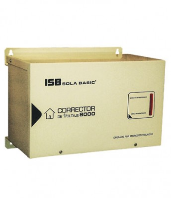 Regulador Industrias Sola Basic 8000 VA - Beige, Hogar, 8000 VA