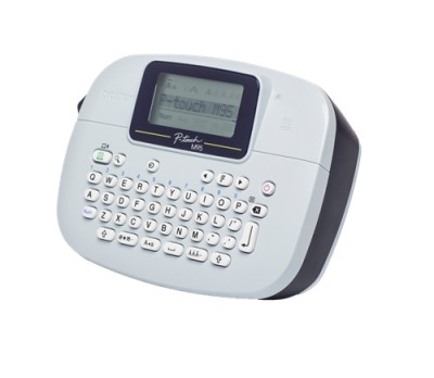 Rotulador Brother P-touch PTM95 - térmica directa, teclado qwerty, imprime etiquetas no laminadas de hasta 12 mm de ancho