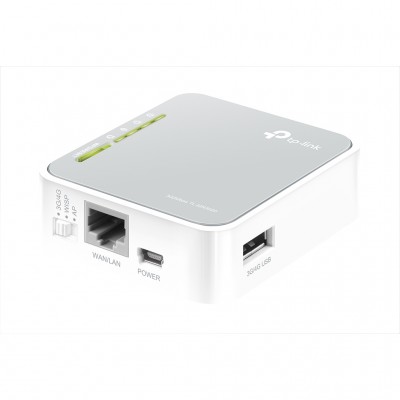 ROUTER INALAMBRICO TP-LINK/N150/PORTATIL 3G/USB BAM/TL-MR3020