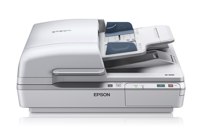 Escáner EPSON DS-6500 - 215 x 1016 mm, 25 ppm, Base plana y ADF, CCD, 3000 páginas