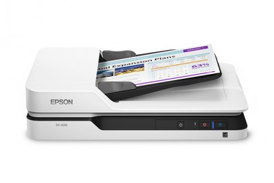 Escáner EPSON WORKFORCE DS-1630 - 216 x 355 mm, Cama plana, CIS, 1500 páginas, 25 ppm