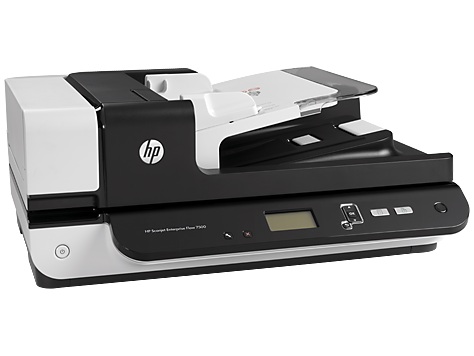 Escáner HP SCANJET 7500 - 216 x 356 mm, 50 ppm, Base plana y ADF, CCD, 3000 páginas