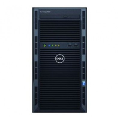 Servidor DELLEMC PowerEdge T130 - Intel Xeon E3-1225-v6 4C/4T, 8 GB, 1000 GB, Torre, DVD SATA