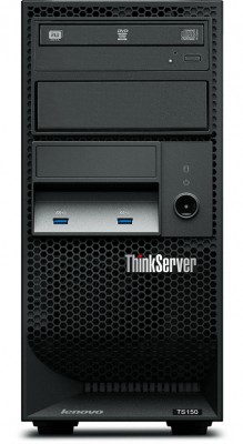 Servidor LENOVO TS150 - Intel Xeon E3 v5, E3-1225V5, 4 núcleos, 8 GB, 400 W