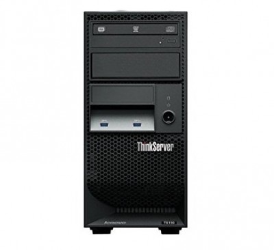 Servidor LENOVO TS150 - Intel Xeon E3-1225-V6, 8 GB, No Incluye DD, Torre, No Incluye Unidad Óptica