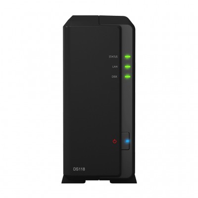 Servidor NAS SYNOLOGY DS118 - Serial ATA III, 1, 4GHz