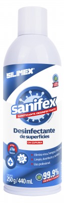 Spray 660ml. Sanitizante desinfectante SILIMEX -
