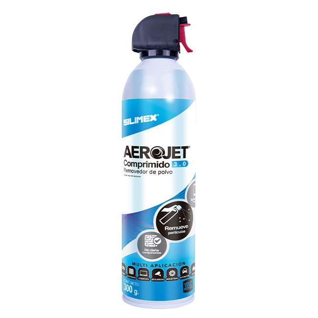 Aire Comprimido SILIMEX AEROJET 300 - Blanco, 300 g, Aire comprimido