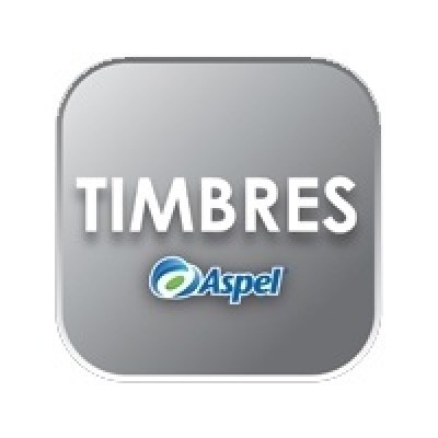 Timbres Fiscales ASPEL Paquete de 20 - 000 Timbres  FACTE/20000 (Electrónico)