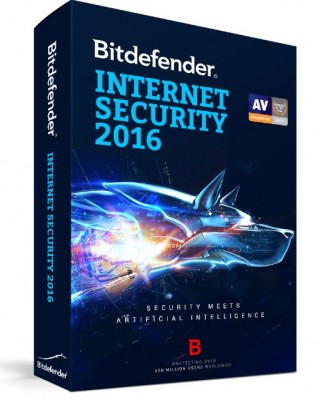 Antivirus BITDEFENDER Internet Security Multidispositivos 2016 - 1+1 usuario, 2 año(s)