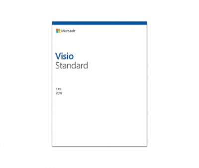 Visio Std 2019 MICROSOFT D86-05856 - Licencia, Open Académico, 1 licencia, Windows
