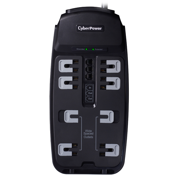 Supresor de picos CyberPower - 2250 J, 8, 125 V