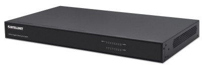 Switch AV Gigabit Ethernet de 16 Puertos INTELLINET 561464 - Negro, RJ45, 15 W, 16 puertos, Cat3/ Cat4/ Cat5/ Cat5e