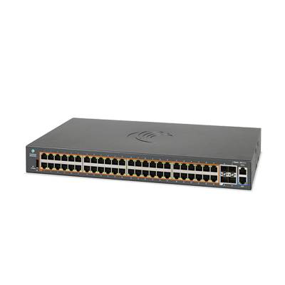 Switch PoE CAMBIUM cnMatrix EX2052-P 802.3af/at de 48 puertos Gigabit y 4 SFP+ - Capa 3, 400W, gestión en la nube. MXEX2052GXPA00.