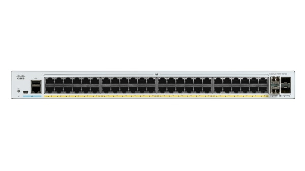 Switch Cisco Catalyst C1000-48T-4G-L 48 puertos Gigabit Ethernet - 4x1G SFP, Smartnet se vende por separado