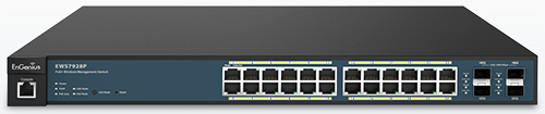 Switch ENGENIUS - Negro, Azul, 185 W