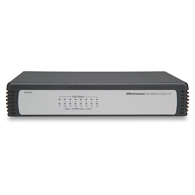 Switch Hewlett Packard Enterprise V1405-16 - Gris, 16, 10/100 Base-T(X)