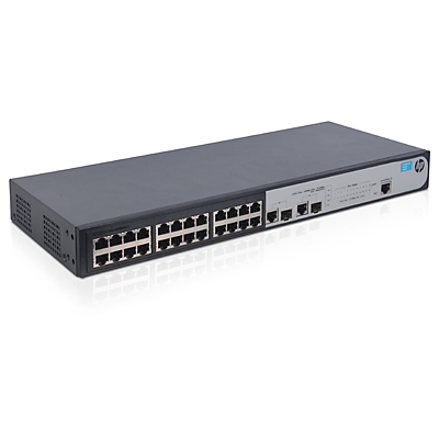 Switch Hewlett Packard Enterprise V1910-24 - Gris, 12 W