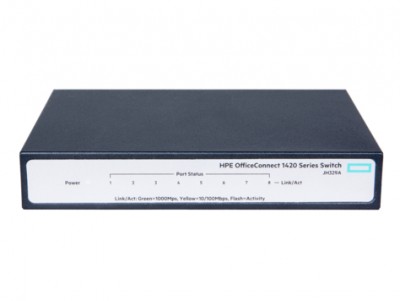 Switch Hewlett Packard Enterprise 1420 8G - Gris, 4, 5 W