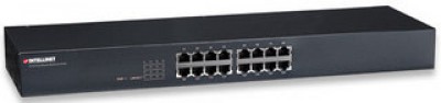 Switch INTELLINET 520409 - Negro, 8 W