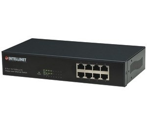 Switch POE INTELLINET - Negro, 40 W