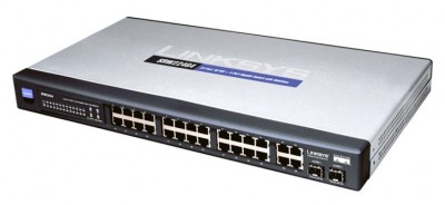 Switch CISCO SRW224G4 - Gris, 10/100 Base-T(X)