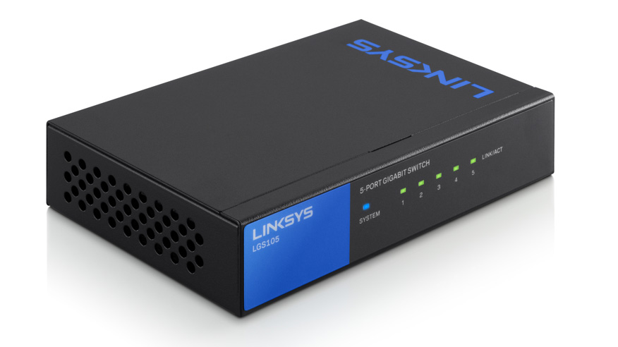 Switch Linksys SE3005 5 Puertos 10/100/1000 -