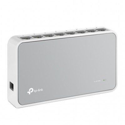 Switch TP-LINK TL-SF1008D - Color blanco, 8, 10/100 Base-T(X)